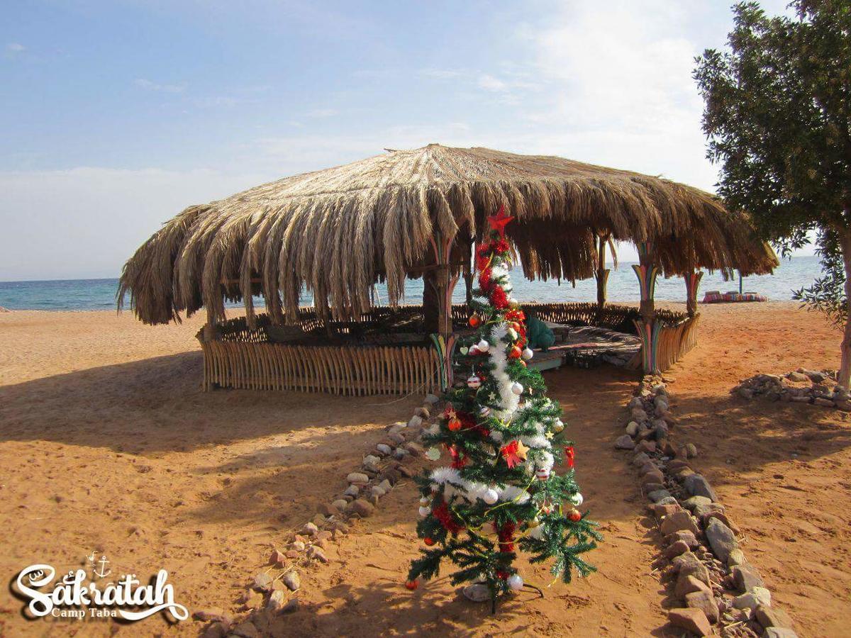 Hotel SakraTah Camp - eco friendly Taba Exterior foto